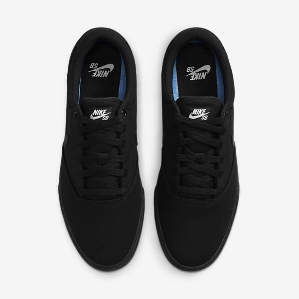 Dámské Skate Boty Nike SB Chron 2 Platene Černé | NK052LGD