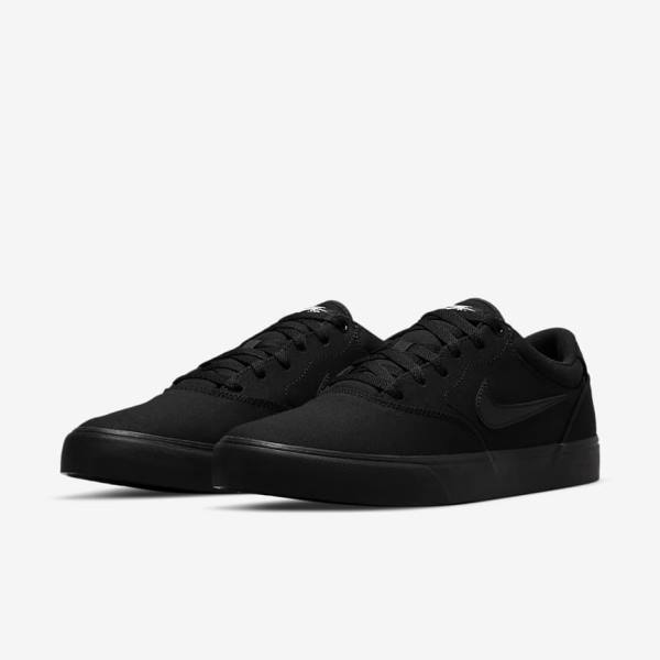 Dámské Skate Boty Nike SB Chron 2 Platene Černé | NK052LGD