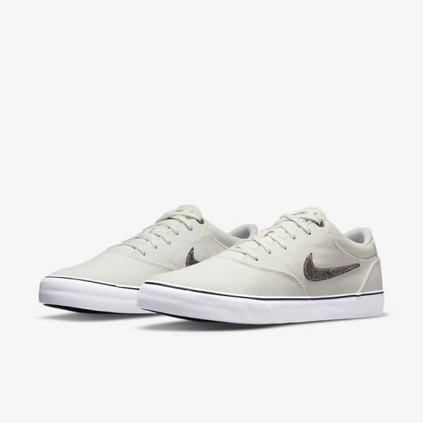 Dámské Skate Boty Nike SB Chron 2 Platene Premium Šedé Zelene | NK120CWI