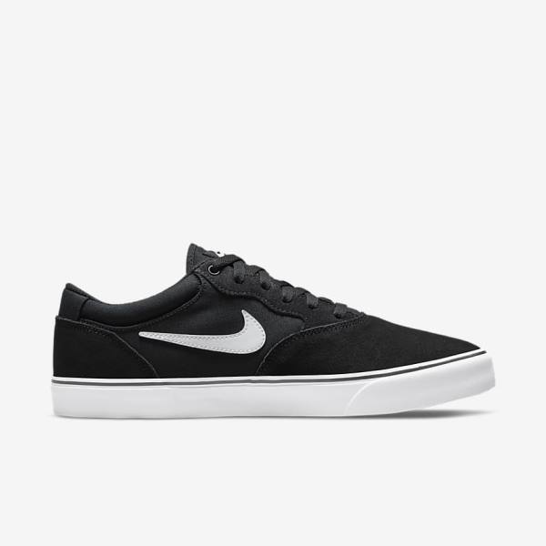 Dámské Skate Boty Nike SB Chron 2 Černé Bílé | NK031YHL