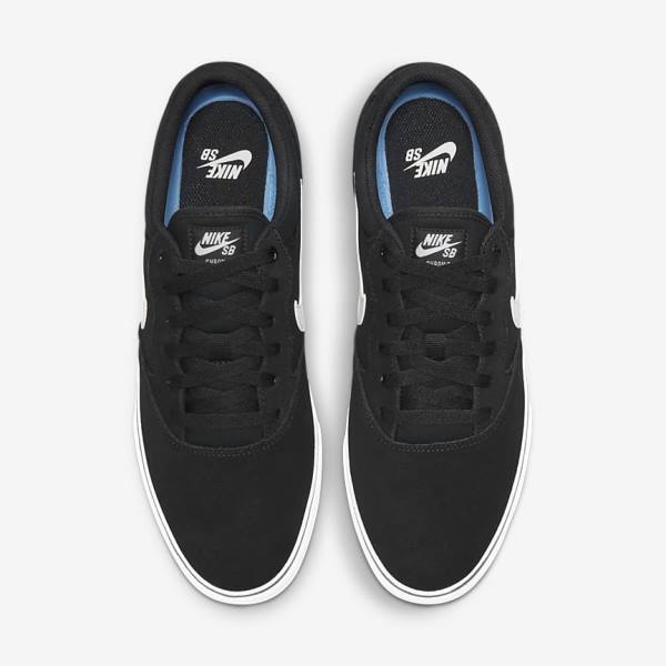 Dámské Skate Boty Nike SB Chron 2 Černé Bílé | NK031YHL