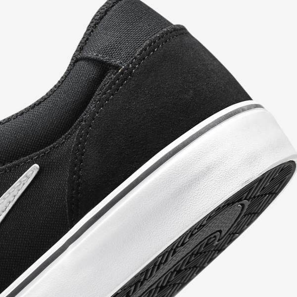 Dámské Skate Boty Nike SB Chron 2 Černé Bílé | NK031YHL