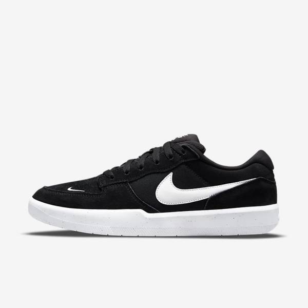 Dámské Skate Boty Nike SB Force 58 Černé Bílé | NK954ABX