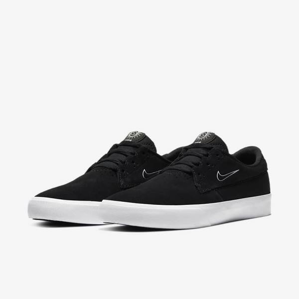 Dámské Skate Boty Nike SB Shane Černé Bílé | NK219JBT