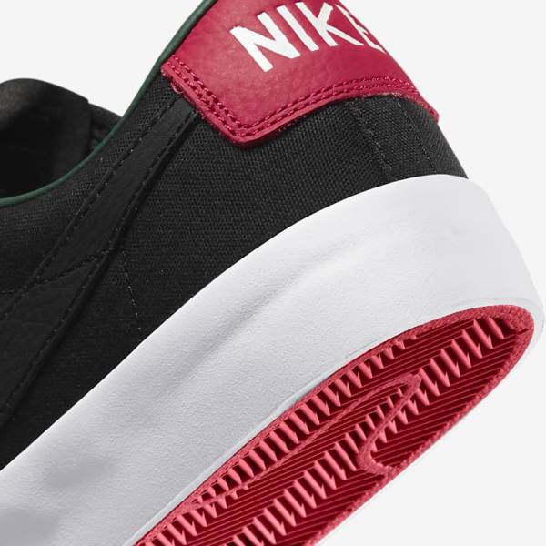 Dámské Skate Boty Nike SB Zoom Blazer Low Pro GT Premium Černé Červené Černé | NK438HGO