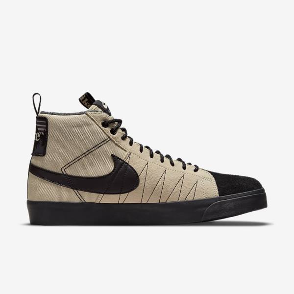 Dámské Skate Boty Nike SB Zoom Blazer Mid Premium Oranžové Černé | NK268YTK