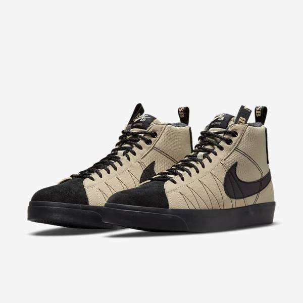 Dámské Skate Boty Nike SB Zoom Blazer Mid Premium Oranžové Černé | NK268YTK