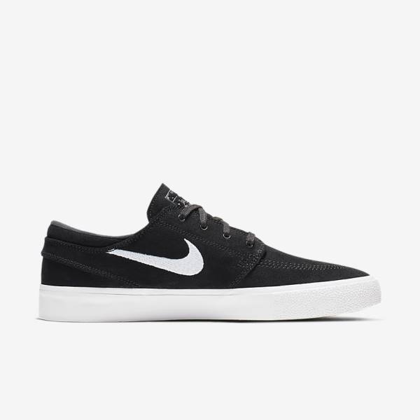 Dámské Skate Boty Nike SB Zoom Stefan Janoski RM Černé Šedé Světle Hnědé Bílé | NK902KWX