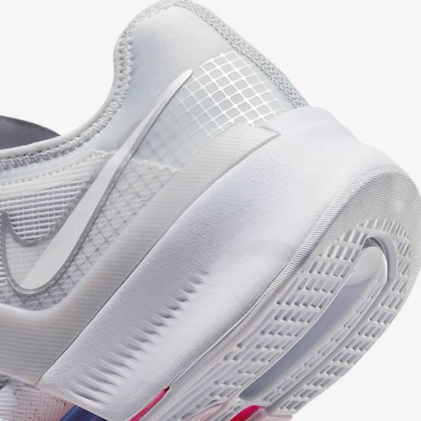 Dámské Sportovní Boty Nike Air Zoom SuperRep 3 HIIT Class Platina Šedé Blankyt Metal Stříbrné | NK841QCR