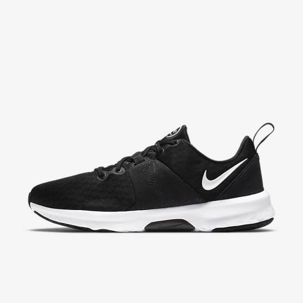 Dámské Sportovní Boty Nike City Trainer 3 Černé Tmavě Šedé Bílé | NK052VEY