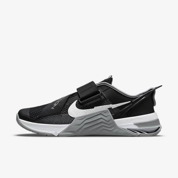 Dámské Sportovní Boty Nike Metcon 7 FlyEase Černé Šedé Bílé Platina | NK708XYU