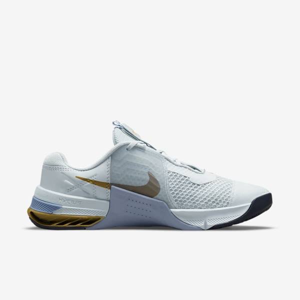 Dámské Sportovní Boty Nike Metcon 7 Platina Metal Zlaté | NK362MCT