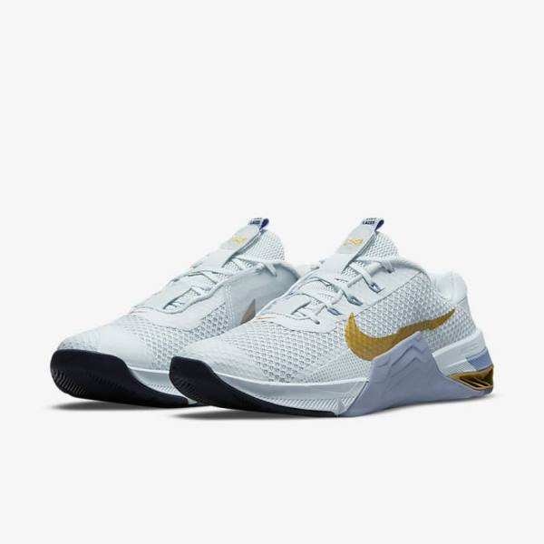 Dámské Sportovní Boty Nike Metcon 7 Platina Metal Zlaté | NK362MCT