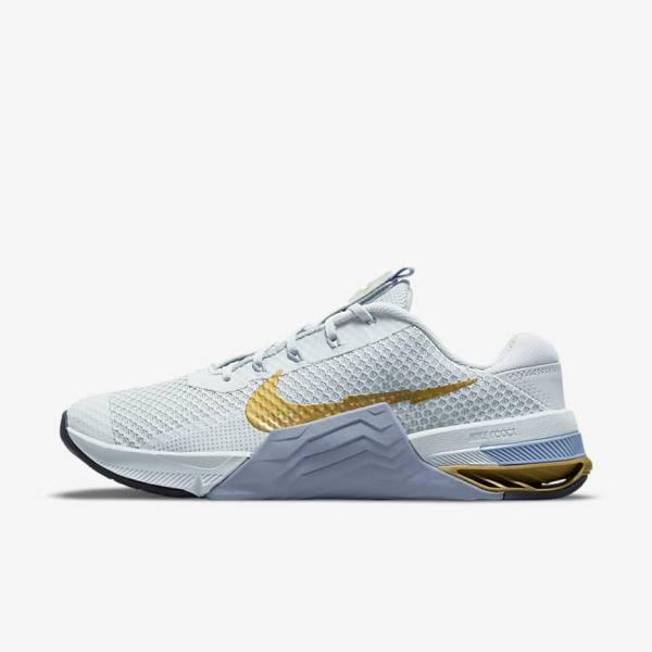 Dámské Sportovní Boty Nike Metcon 7 Platina Metal Zlaté | NK362MCT