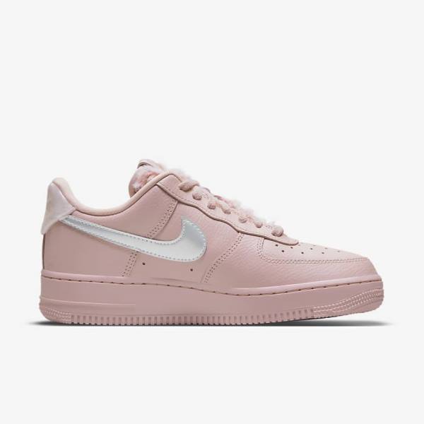 Dámské Tenisky Nike Air Force 1 07 Růžové Metal Stříbrné | NK948YHC