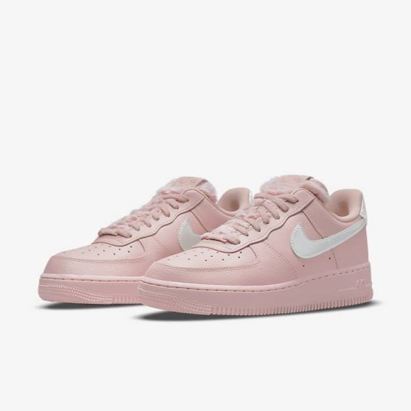 Dámské Tenisky Nike Air Force 1 07 Růžové Metal Stříbrné | NK948YHC