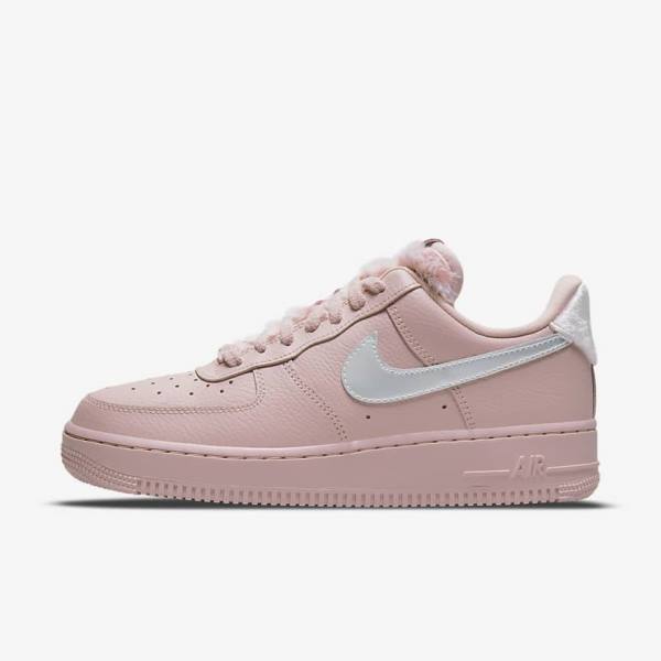 Dámské Tenisky Nike Air Force 1 07 Růžové Metal Stříbrné | NK948YHC