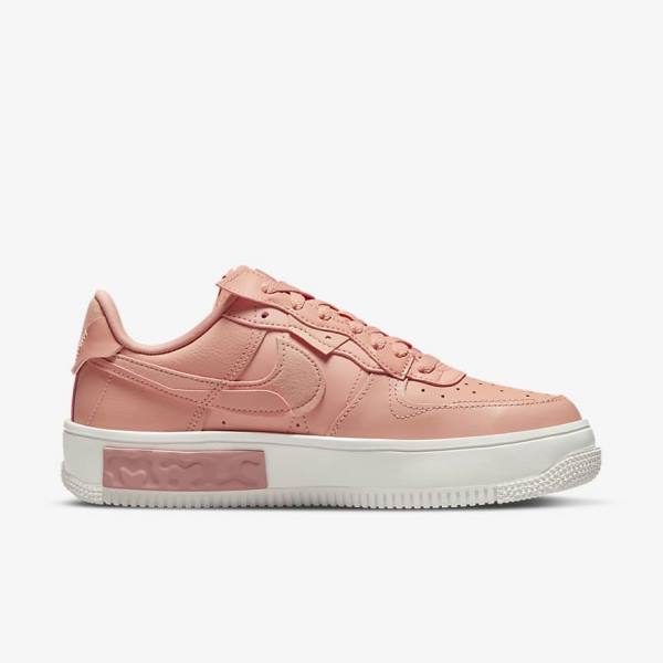 Dámské Tenisky Nike Air Force 1 Fontanka Bílé Červené Růžové Světle | NK302LRE