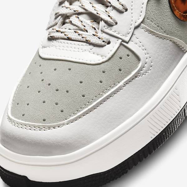 Dámské Tenisky Nike Air Force 1 Fontanka Hnědé Světle Béžový Žluté | NK631GSA