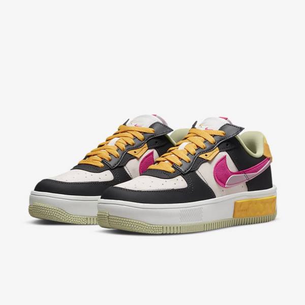 Dámské Tenisky Nike Air Force 1 Fontanka Bílé Fialové Růžové | NK640BNH