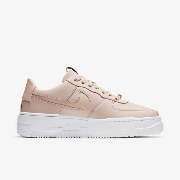 Dámské Tenisky Nike Air Force 1 Pixel Béžový Černé Bílé | NK436DJK