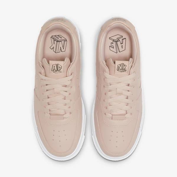 Dámské Tenisky Nike Air Force 1 Pixel Béžový Černé Bílé | NK436DJK