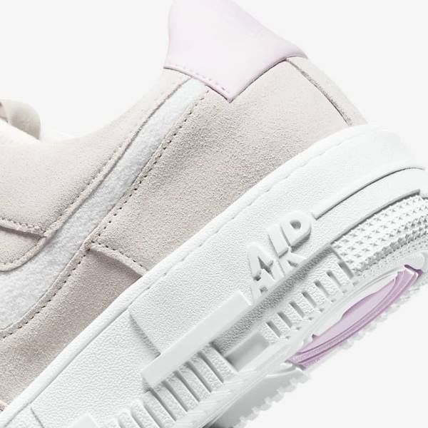 Dámské Tenisky Nike Air Force 1 Pixel Bílé Světle Béžový Růžové | NK340FVU