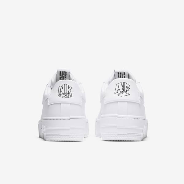 Dámské Tenisky Nike Air Force 1 Pixel Bílé Černé Bílé | NK874BFD