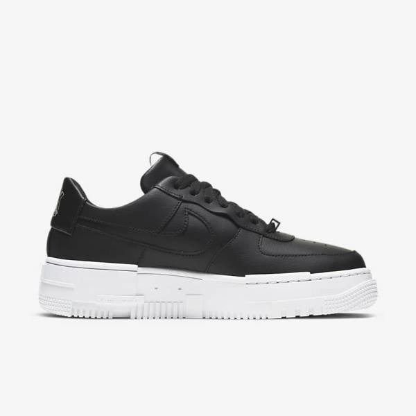 Dámské Tenisky Nike Air Force 1 Pixel Černé Bílé Černé | NK340IKV