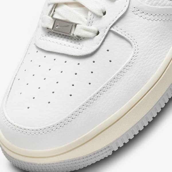 Dámské Tenisky Nike Air Force 1 Sculpt Bílé Stříbrné | NK079LIZ