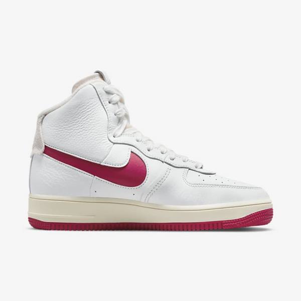 Dámské Tenisky Nike Air Force 1 Sculpt Bílé Červené | NK368UNQ