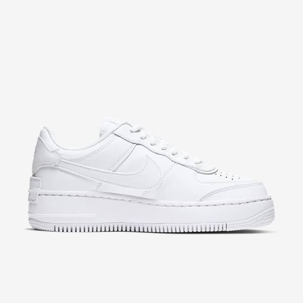 Dámské Tenisky Nike Air Force 1 Shadow Bílé | NK605TPW