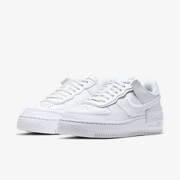 Dámské Tenisky Nike Air Force 1 Shadow Bílé | NK605TPW