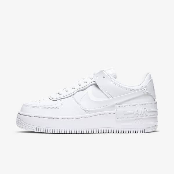 Dámské Tenisky Nike Air Force 1 Shadow Bílé | NK605TPW