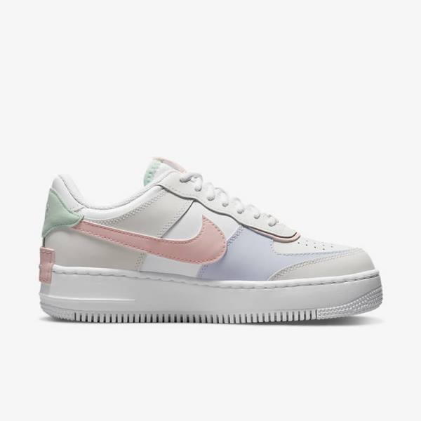 Dámské Tenisky Nike Air Force 1 Shadow Bílé Mátově Zelená Šedé | NK650JQM