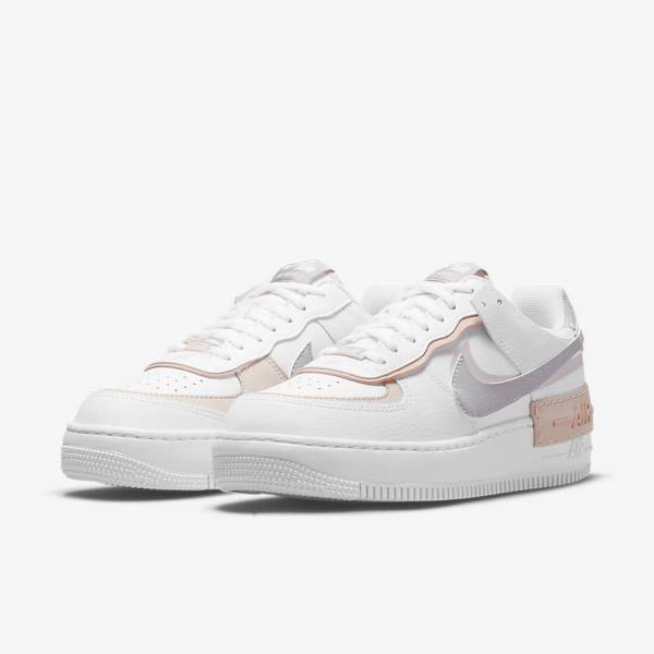 Dámské Tenisky Nike Air Force 1 Shadow Bílé Růžové Růžové Šedé | NK781HVK