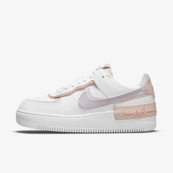 Dámské Tenisky Nike Air Force 1 Shadow Bílé Růžové Růžové Šedé | NK781HVK