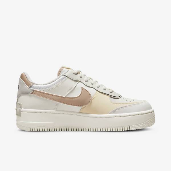 Dámské Tenisky Nike Air Force 1 Shadow Hnědožlutý Světle Béžový | NK261MAR