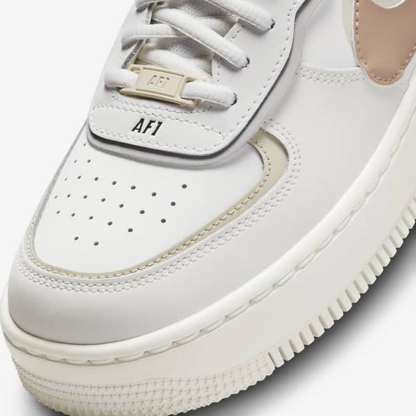 Dámské Tenisky Nike Air Force 1 Shadow Hnědožlutý Světle Béžový | NK261MAR