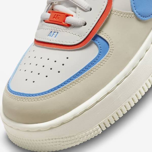 Dámské Tenisky Nike Air Force 1 Shadow Královská Modrá Oranžové Blankyt | NK087BEM