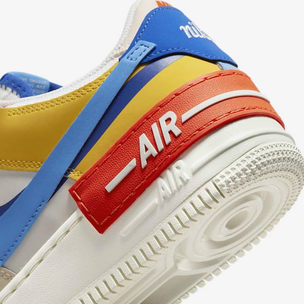 Dámské Tenisky Nike Air Force 1 Shadow Královská Modrá Oranžové Blankyt | NK087BEM