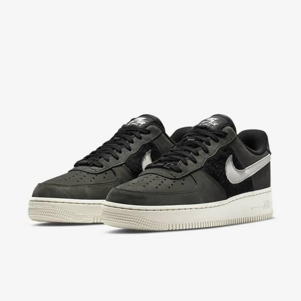 Dámské Tenisky Nike Air Force 1 Černé Světle Béžový | NK718REW