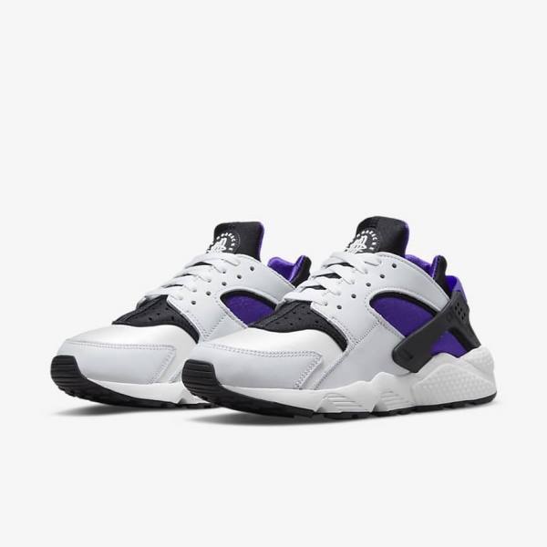 Dámské Tenisky Nike Air Huarache Bílé Fialové Černé | NK324WUY