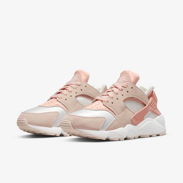 Dámské Tenisky Nike Air Huarache Bílé Hnědožlutý Šedé Světle | NK145XPJ