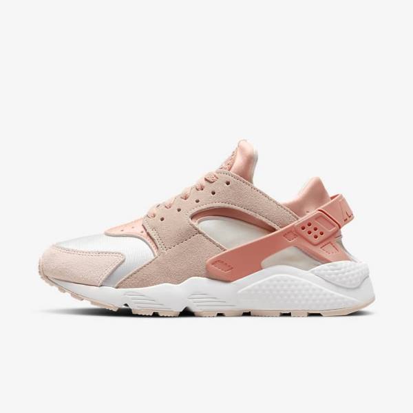 Dámské Tenisky Nike Air Huarache Bílé Hnědožlutý Šedé Světle | NK145XPJ