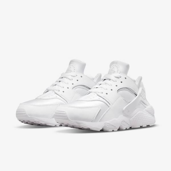 Dámské Tenisky Nike Air Huarache Bílé Platina | NK842ZWP