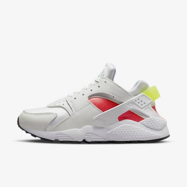 Dámské Tenisky Nike Air Huarache Bílé Světle Červené Černé | NK056KGB