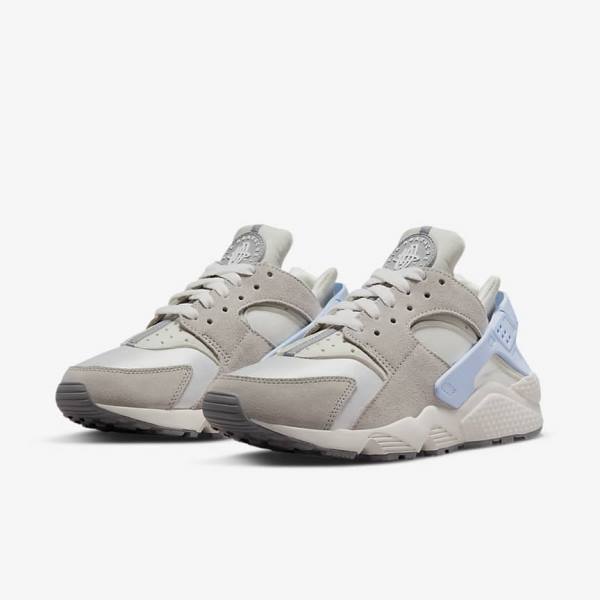 Dámské Tenisky Nike Air Huarache Bílé Šedé | NK591VDC