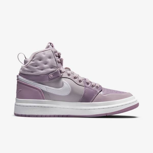 Dámské Tenisky Nike Air Jordan 1 Acclimate Fialové Šedé Bílé | NK376LRM