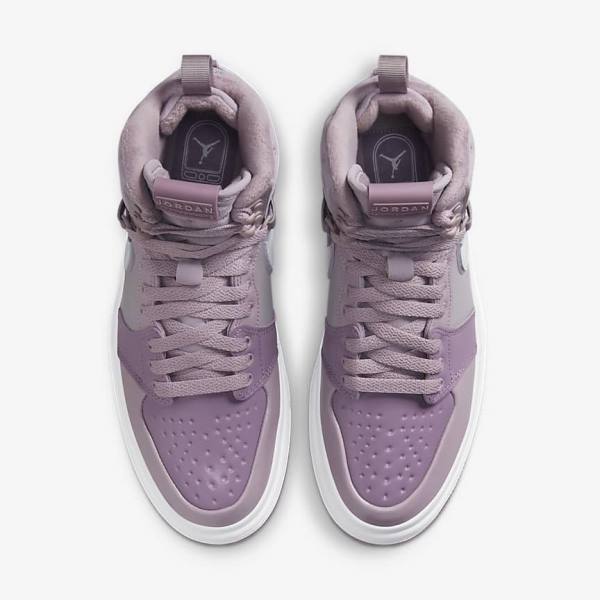 Dámské Tenisky Nike Air Jordan 1 Acclimate Fialové Šedé Bílé | NK376LRM